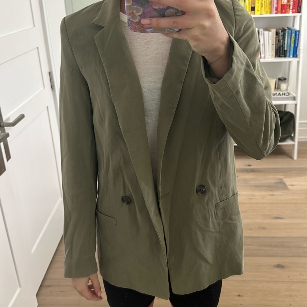 Green blazer
